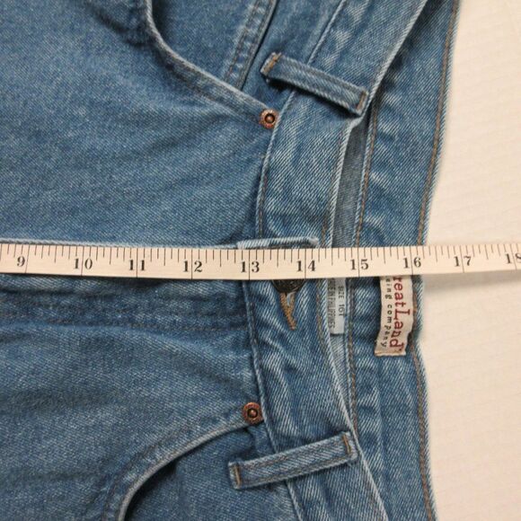 GREATLAND TRADING COMPANY Relaxed Fit High Rise VINTAGE Size 16 TALL LONG Jeans - Picture 7 of 9